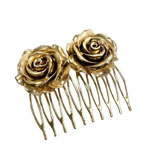 Golden Flamenco Comb. Two Roses 6.612€ #51225PNC006